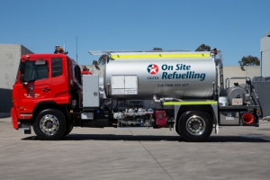 On Site Refuelling Rigid Mounted Tanker